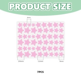Pimple Patches Patch Bouton Avec Lhuile, 357 PCS Patch Bouton, Patch Acne Pimple Anti-Acné Étoile Imperméable Autocollants H