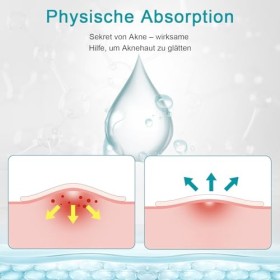 Pansements pour boutons pour nez, XL hydrocolloïde anti-boutons, patch invisible anti-acné, couverture de spot avec huile da