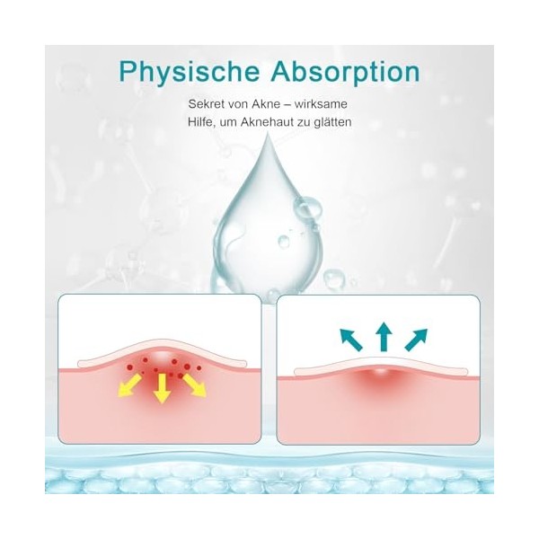 Pansements pour boutons pour nez, XL hydrocolloïde anti-boutons, patch invisible anti-acné, couverture de spot avec huile da