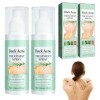 Lot de 2 sprays dacné pour le dos et lacné - Pour le corps, la poitrine et le dos - Doux pour la peau