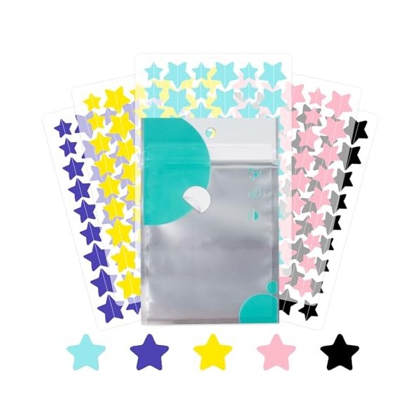 AYNKH 255 Patchs Anti-Acné Star, Avec Huile dArbre à Thé Acide Salicylique Patch Hydrocolloïde, Imperméable et Respirant Pat