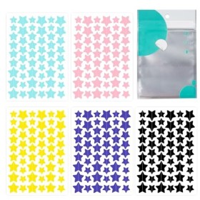 AYNKH 255 Patchs Anti-Acné Star, Avec Huile dArbre à Thé Acide Salicylique Patch Hydrocolloïde, Imperméable et Respirant Pat