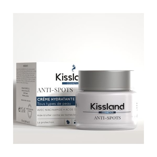 Creme Anti Taches Brunes Visage avec Niacinamide et Acide Salicylique 50 ml - Creme Hydratante Visage qui Aide à Lutter Contr