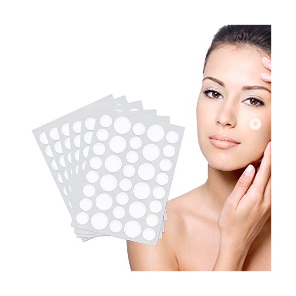 Patch Anti-Acné, Acné Pimple Patch, Patch Anti-Acné Absorbant Bouton, 216 Pièces Patch Couverture Absorbante Pour Bouton Dac