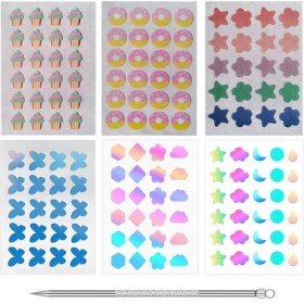 JEYORZY 142 pcs Patch Boutons Acne, et 1 Blackhead Remover Outil, Patch Bouton Patches Bouton Invisible Absorption Anti Bouto