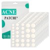 Zemolo Patch Boutons Acne, Patch Acne Pimple Anti-Acné Imperméable Autocollants Hydrocolloïde pour Boutons Invisible pour Soi