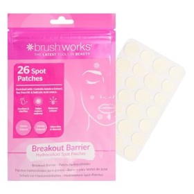 Brushworks Breakout Barrier Hydrocolloid Spot Patches - 26pcs