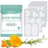 NJCXOLA 132 Pièces Pimple Patches, Patch Bouton, Invisible Imperméable Absorption Anti Bouton Peut Se Débarrasser LAcné Rapi