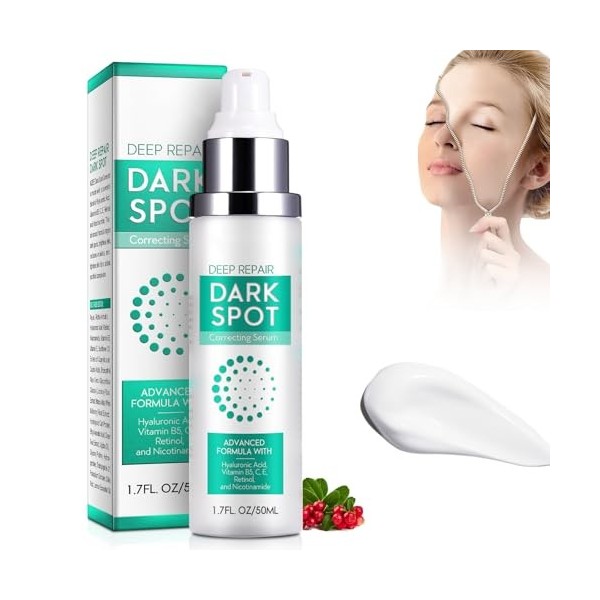 Dark Spot Corrector Cream Crème pour le visage et le visage, Dark Spot Correcting Cream,Dark Spot Remover Pour Le Visage, Le 