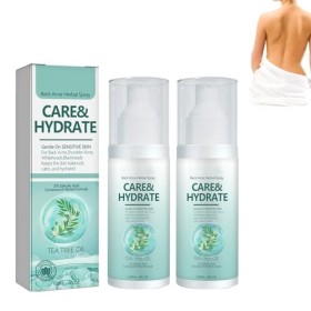 2 PCS Spray de Traitement de LAcné du Dos, Spray Nettoyant pour lacné du Dos, Nettoyage en Profondeur de lacné du Corps, N