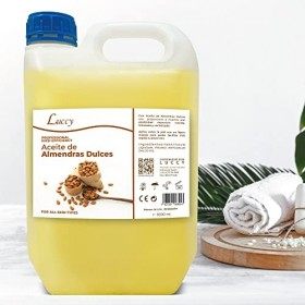 Huile dAmande Douce | Huile de massage professionnelle | Huile Corporelle | 5L