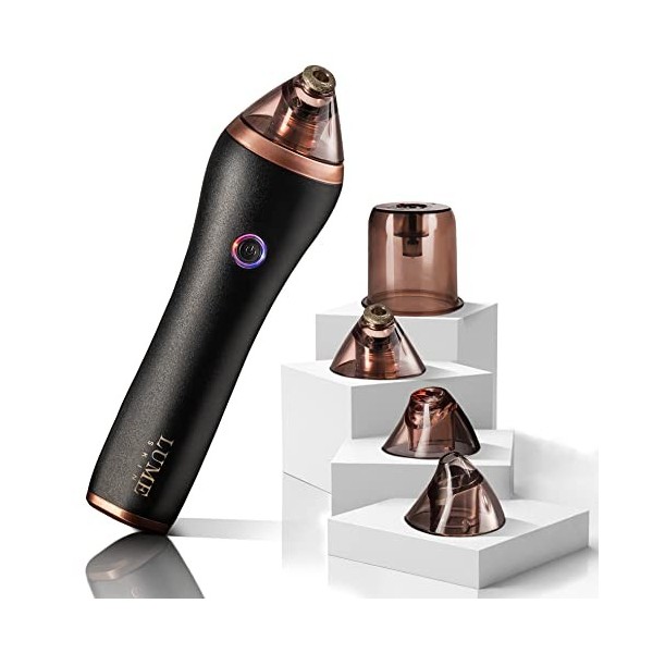 Lume Skin Diamond Pro, Exfoliation du Visage Avec Poudre de Diamant, Aspirateur Points Noirs Professionnel, Élimination Coméd