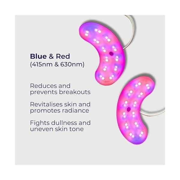 LUSTRE® ClearSkin Lot de 3 patchs de beauté en forme de haricot