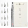 CARER SPARK Dermapen Électrique Automatique, Microneedling Pen avec 12 Aiguilles et 5 Vitesses 0.25mm-2.0mm pour Réduction de