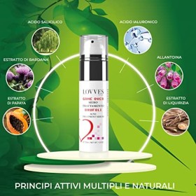 LOVVES Game Over Sérum de Traitement des Boutons, Haute Cosmétique Naturelle, Anti Acné, Antibactérien, Régulateur de Sébum, 