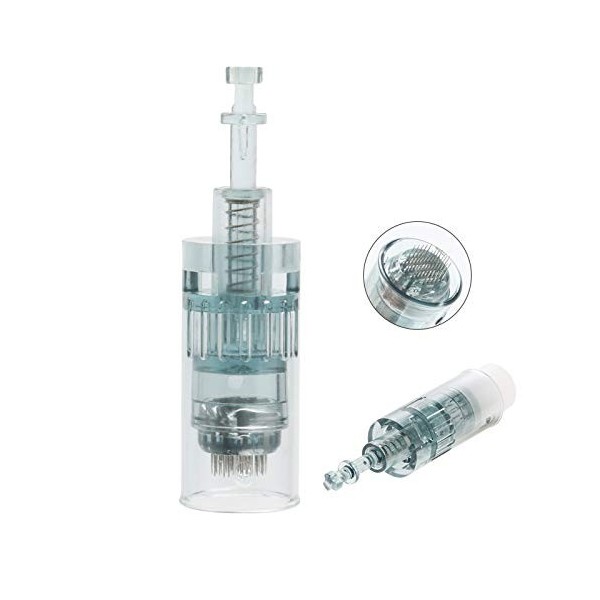 Dr.pen Ultima M8 Microneedling Pen Cartouches de rechange - 42 broches - Fente à baïonnette - Accessoires de rechange jetable