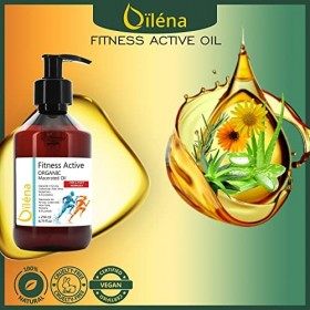 Huile de massage relaxante · Arnica, Calendula, Aloe Vera Macerated Oil · Huile pour le corps et le visage · Romarin et Eucal