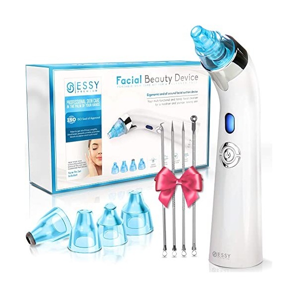 Aspirateur Point Noir Extracteur Point Noir Blackhead Remover Appareil Point Noir Visage Aspirateur Point Noirs Nez Comedon E