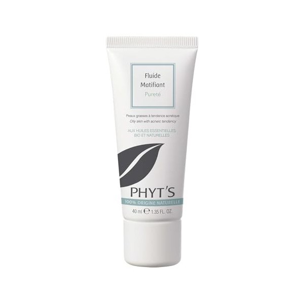 Purity Mattifying Fluid by Phyts for Women - 1.35 oz Treatment