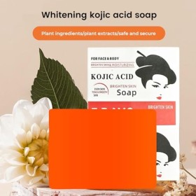 Tkekruh 2PC Savon 100g, Skin Lightening Soap, Savon de Bain, savons éclaircissants, Savon pour lacné, pour Bain Éclaircissan