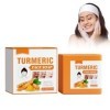 Mikabila F, 04 100G*1PCS Barre de Savon au Curcuma pour le Corps et le Visage,Savon au Curcuma.Savon au Curcuma Eclaircissan