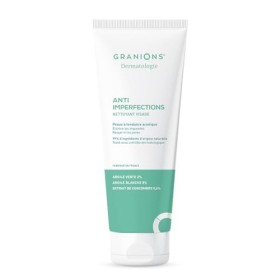 GRANIONS Nettoyant Visage Anti Imperfections - Nettoie, Hydrate & Purifie | Elimine les Impuretés & l’Excès de Sébum - Argile