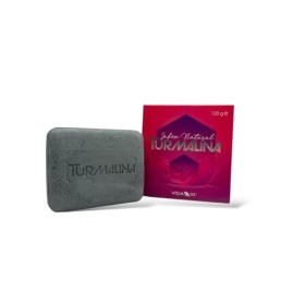 Savon naturel à la tourmaline, végétalien tous types de peau dorigine artisanale, hydrate, peau sèche et squameuse, psoriasi