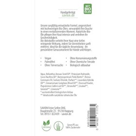 Savion Cold Snap : nettoie en profondeur et en douceur | Sans microplastique | Savon liquide naturel au charbon actif | Végét