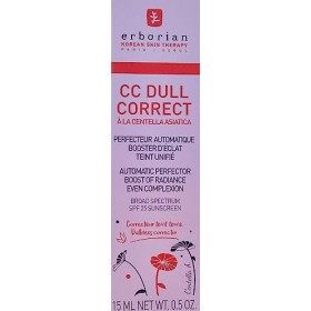 Erborian - CC Dull Correct - Soin Perfecteur Automatique de Teint - Booster d’Eclat, Teint Unifié - Soin du Visage Coréen - 1