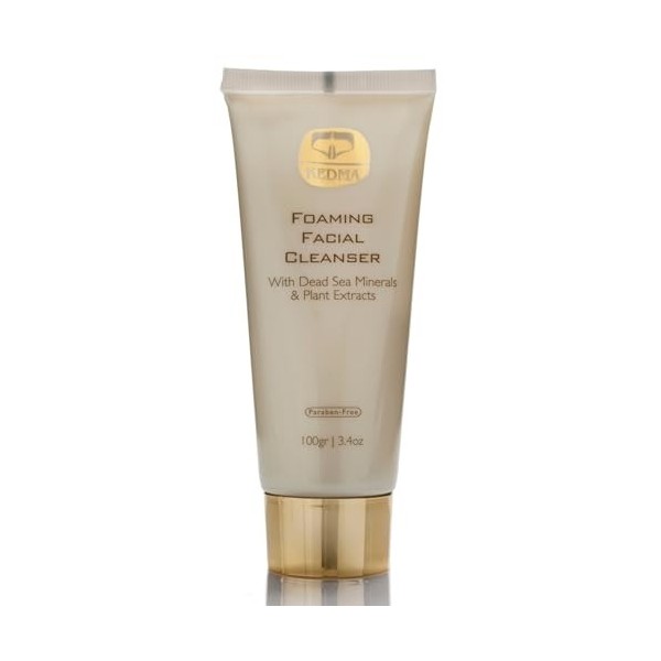 Kedma - Gel Nettoyant Moussant Visage aux Minéraux de la Mer Morte - Hydratant et Apaisant - Pour Peaux Sèches et Irritées -