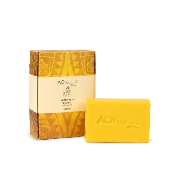 Aoklabs - Le savon dor ivoire ultra nourrissant adoucit et améliore la fermeté et lélasticité de la peau, apporte des vitam