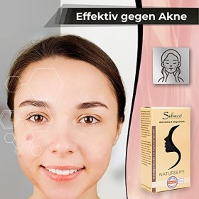 Skineco Savon naturel au charbon actif et au lait de chèvre avec effet exfoliant | Savon noir fait à la main par procédé à fr