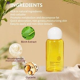 Huile Corporelle Naturelle CelluPro,Huile de Massage Anti-Cellulite Naturelle Exaltée Fabianie,Une Huile Corporelle Nourrissa
