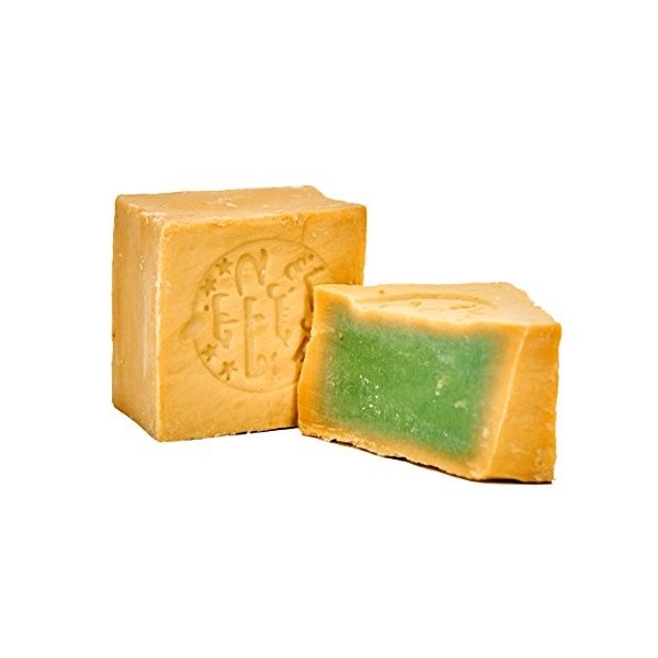 Carenesse Paquet Original de Savons d’Alep 5 pièces, 85% d’huile d’olive 15% d’huile de laurier savon artisanal savon d’huile