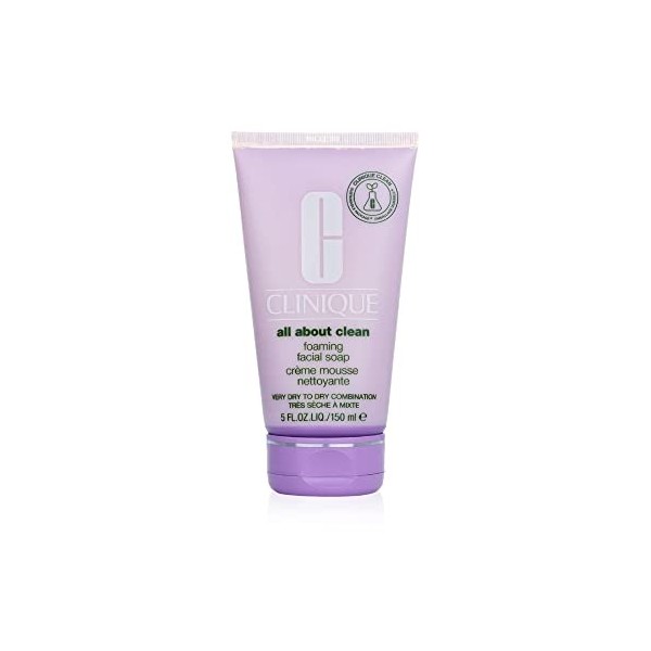 Clinique Crème Moussante Nettoyante 150 ml Lemballage peut varier 
