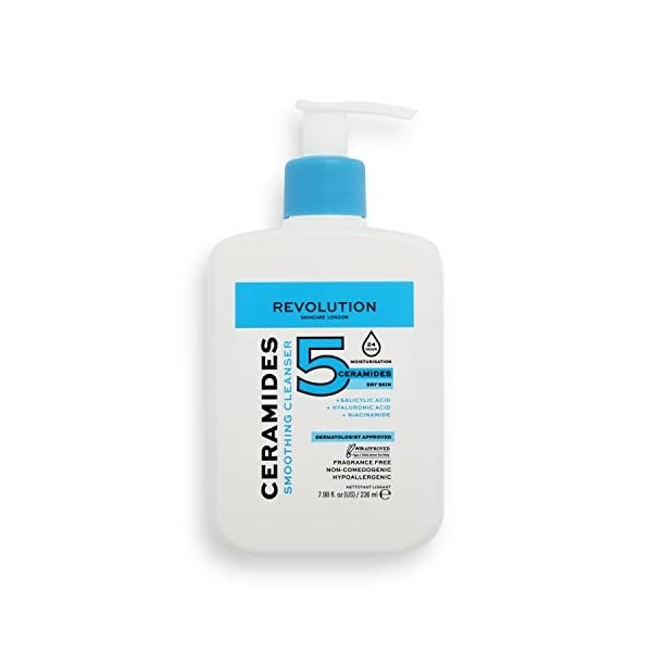 Revolution Skincare London, Ceramides, Nettoyant Apaisant, 236ml