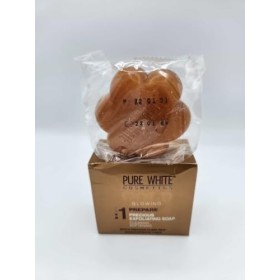 Savon PURE WHITE GOLD Éclaircissant Gommant Anti Acné Anti Tâche