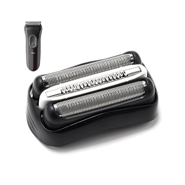Têtes de rechange 32B S3 compatibles avec rasoir électrique Braun Series 3, tête de rechange universelle pour rasoir électriq