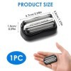 Têtes de rechange 32B S3 compatibles avec rasoir électrique Braun Series 3, tête de rechange universelle pour rasoir électriq