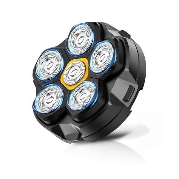 Rasoirs de tête pour homme, rasoirs de tête sans fil pour homme chauve, lame de rechange pour DOAO, têtes magnétiques pour ra