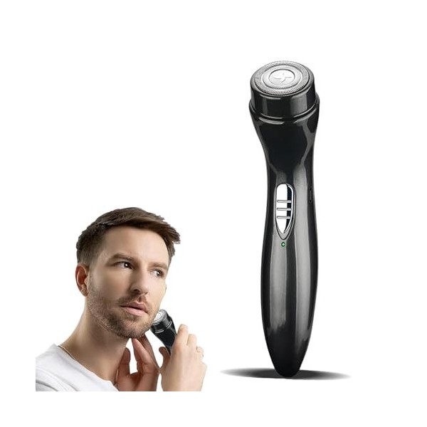 Mini rasoir électrique pour homme, taille de poche, mini rasoir portable rechargeable par USB, rasoir électrique pour le visa