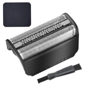 IUSOT Kit de grille de rechange pour rasoir électrique série 3 avec chiffon de nettoyage et brosse, compatible avec Braun Ser