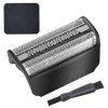 IUSOT Kit de grille de rechange pour rasoir électrique série 3 avec chiffon de nettoyage et brosse, compatible avec Braun Ser