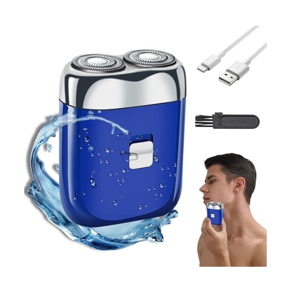 SHEBEEDO Mini rasoir électrique portable