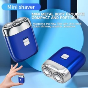 SHEBEEDO Mini rasoir électrique portable