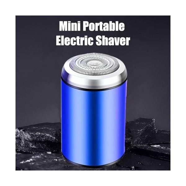Mini rasoir électrique portable, multifonction, rechargeable par USB, étanche IPX7, nouveau mini rasoir à barbe et valise por