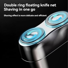 Rasoir électrique pour homme, mini rasoirs électriques, rechargeable par USB, rasoir électrique compact, étanche, mini rasoir