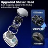 Mini rasoir électrique portable avec écran LED pour homme, rechargeable par USB, étanche, rasoir électrique portable, facile