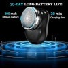 Mini Rasoir électrique, 8500tr/min Mini Rasage électrique 30 Jours DUtilisation Prolongée Avec Lame En Acier De 20 Pages Et