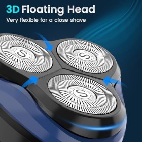 SweetLF Rasoir électrique humide et sec Rasoir pour homme